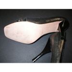 Nina New Womens $117 Shoes 9 Brown Metallic Bronze Chocolate Heels Chain Open To Photo 2