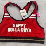 Victoria's Secret VS PINK Retired Pink Crop Sports Bra Size Small Photo 0