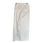 Spanx NWT Stretch Twill Cropped Wide Leg Pant In Bright White Photo 6