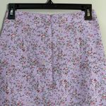 Brandy Melville John Galt Phoebe Floral Midi Skirt One Size Lavender Slit Girly Photo 11