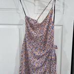 Forever 21 
Blue & Multi Print Asymmetric Hem Wrap Dress Photo 3