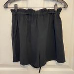 Babaton ARITZIA  Women’s Black Drawstring Paper Bag Waist Size S Photo 1
