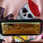 Betsey Johnson Pink Paris Skulls Bag Photo 6