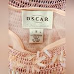 Oscar de la Renta Vintage  Women's Pink Iridescent Sequin Sleeveless Top Size Med Photo 1