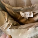 Mable tulle ruffle strapless elegant taupe mini dress women Size Large Photo 8