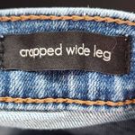 Cropped Distressed Denim Size 27 Ella Moss Wide Leg Cropped Jeans Photo 6