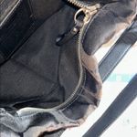 Coach Vintage Sateen Monogram and Leather/Silver Chain Shoulder/Crossbody Bag Photo 15