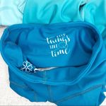 Omani Turquoise Moment Leggings Teal Blue Ombré XS Petite Size undefined Photo 3