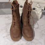 Sugar Fabians Brown Heeled Boots Size 8 | Trendy Fall Fashion Essential Photo 7