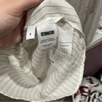 Reformation Stripe Lightweight Tank Top Ruffle Sleeve Photo 2