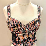 For Love & Lemons  Top Bustier Floral Top Photo 0