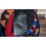 Farm Rio Coat Jungle Snake Fruit Floral Boho Wool Blend Long Cardigan Size Small Photo 4