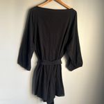 Apiece Apart  isla BLack Shorts Romper Photo 2