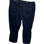 INC Dark Wash Side Stripe Skinny Jeans With Tummy Control Plus Women's 24W Blue Photo 4