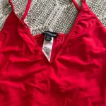 Pretty Little Thing Red One- Piece Bathing Suit Photo 1