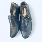 Pierre Dumas Black Faux Leather Ankle Booties 7.5  Photo 7