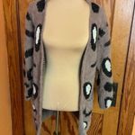 XOXO fuzzy soft eyelash cheetah cardigan Photo 5