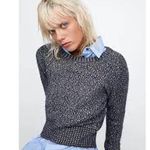 ZARA  gray beaded sweater size M Photo 0