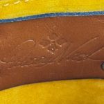 Patricia Nash 10th Anniversary Rare Yellow Wicker Basket Mirror Crossbody Purse. Photo 10