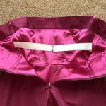 J Crew Formal Dress 8 Strapless Midi Raspberry Bow Event Party Dance Photo 3