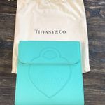 Tiffany & Co. Jewel Pouch 99 Aqua Leather Case Photo 0