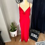 Taylor Midi Slip Midi Dress, Holiday/Christmas Party‎ Dress, Red, Size 10, NWT Red Photo 6
