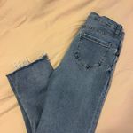 Kensie  Light Blue Straight Leg Jeans Photo 4