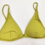 l*space L* Millie Bikini Top In Apple Green/Yellow Size Small NWT Photo 1