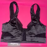 Forplay Satin and Lace Black Bralette Size M Photo 4