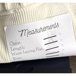 ZARA Limited Contour Collection Ruffle Spaghetti Strap Rib Bodysuit XS Cream Photo 8