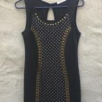 Arden B  Black Bedazzled Bodycon Dress Photo 1