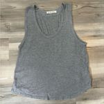 We The Free  People Oversized Small Take The Plunge Gray tank Photo 0