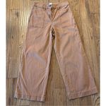 Joie  cotton brown utility wide leg crop pant 8 Photo 9