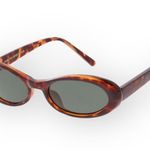 new ☀︎︎ Retro Oversized 90's Oval Sunglasses Sunnies ☀︎ Tortoise + Smoke Lenses Photo 6