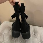 Paloma Barcelo Suede Ankle Platform Booties with buckles Sz 6 Photo 3