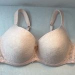 Laura Ashley Bra Lace Everyday Comfort Bra in Light Pink Sz 42D NWOT Photo 0