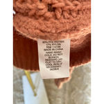 Arizona Jeans Arizona Jean Co Chunky Knit Cropped Cardigan Cozy Cottagecore Orange Pink L Photo 5