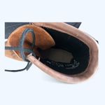 Laredo Vintage Lace Up Kiltie Roper Boots Brown USA Made Women's size 7 Western Photo 9