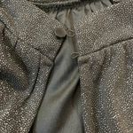 Forever 21 + Black Glitter Halter Dress 3X Shimmer Sparkle Asymmetrical Photo 4