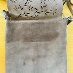 The Limited  Vintage Leather Fringe Small Boho Crossbody Bag Brown Photo 7