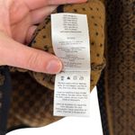 Krimson Klover Pow Zip Neck Merino Wool Sweater Pecan Nordic Jacquard Medium Tan Photo 7