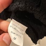 TALULAH  Black Knit Oversized Sweater Vest Size: M Photo 3