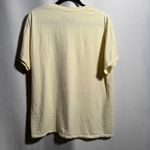 Strange Daze T Shirt Golden Lab Dog Cowboy Hat Graphic Print Cream L Cotton Yellow Size L Photo 1