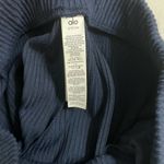 Alo Yoga NWT Muse Wide Leg Pants Navy Blue Relax Fit Size S Front Pockets Photo 9