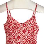 Inc International Concepts scarf border tank top Red Size 4 Photo 3