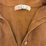 Free People  Brown Ribbed Sweater Set Photo 2