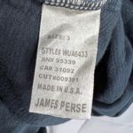 James Perse T-Shirt Dress Dark Blue Slub Knit Size 3 (Large) Photo 3