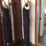 MONROW Maxi Layered Tank Dress. XS. Blue Photo 3