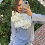 ZARA Knit cream infinitely scarf  Photo 1