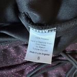 Lucy in the Sky Dress Purple Glitter Mini Dress Photo 9